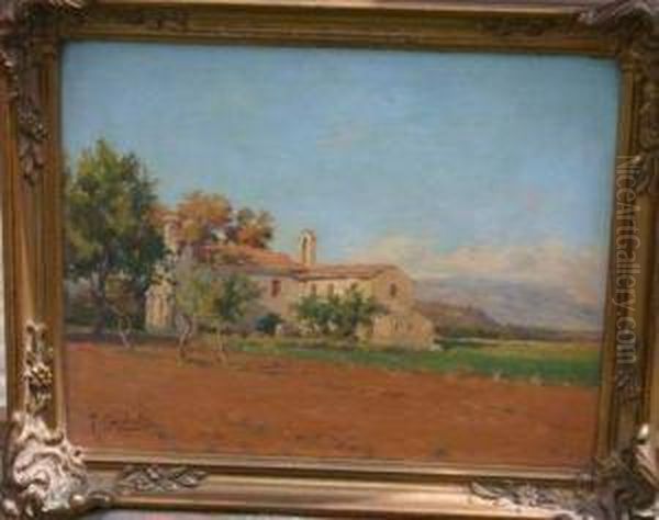  Maison En Provence  Oil Painting by Joseph Garibaldi