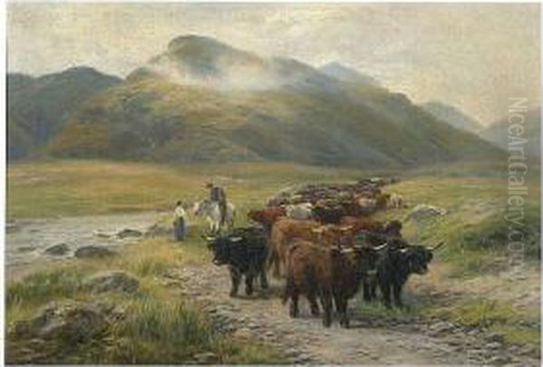 On Their Way South Oil Painting by Henry Garland