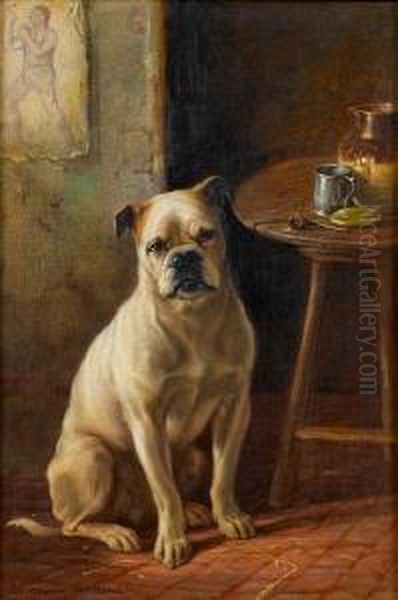 The Boxer's Companion Oil Painting by Valentine Thomas Garland