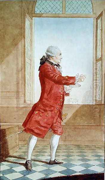 Solonel Barre, 1765 Oil Painting by Louis Carrogis Carmontelle