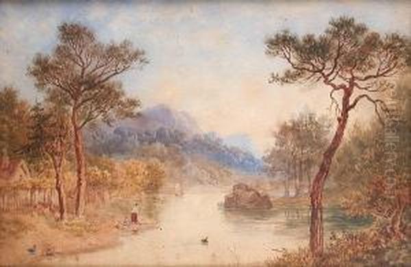 The Curling Pond, Fascaly by Henry G. Gastineau