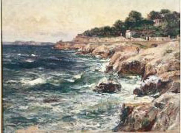 La Ciotat Oil Painting by Adolphe Gaussen