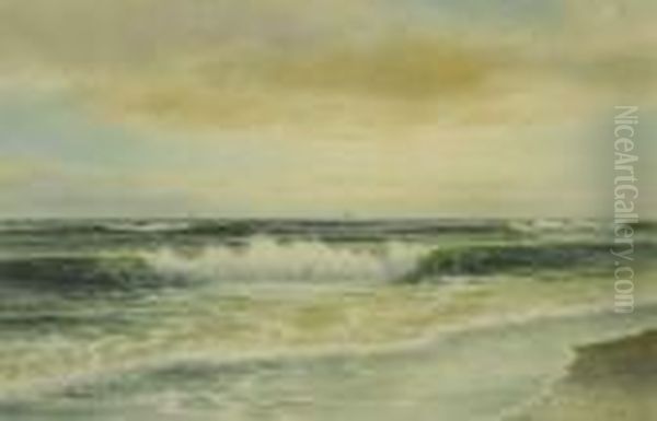 Luminous Seascape Oil Painting by George Howell Gay