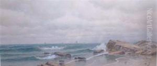 Seascape Oil Painting by George Howell Gay