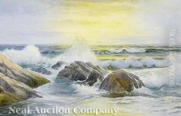 Rising Tide Oil Painting by George Howell Gay