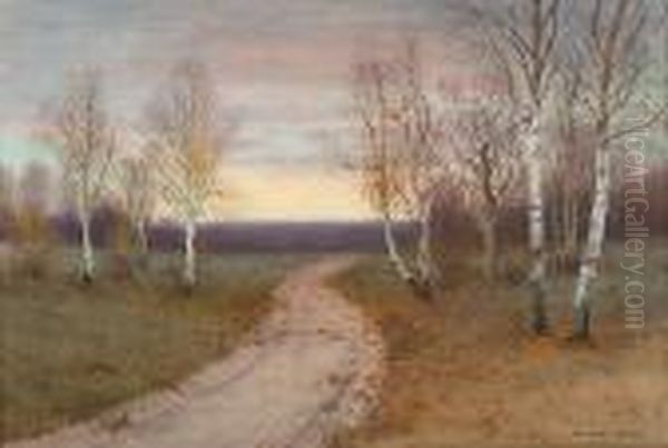 Luminous Landscape Oil Painting by George Howell Gay