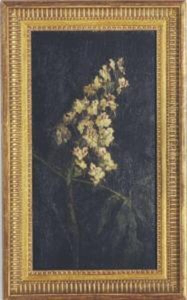 Horse Chestnut Branch In Bloom Oil Painting by Walter Gay