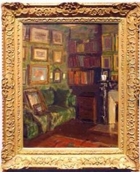 The Gallery Oil Painting by Walter Gay