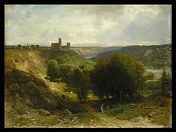 Schloss Grunwald
An Der Isar Bei Munchen by Ludwig Gebhardt