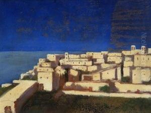 Costa Blanca. Oil Painting by Otto Geigenberger