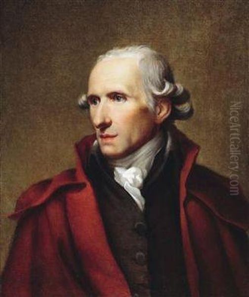 Portrait Of Antonio Canova Oil Painting by Baron Francois Gerard