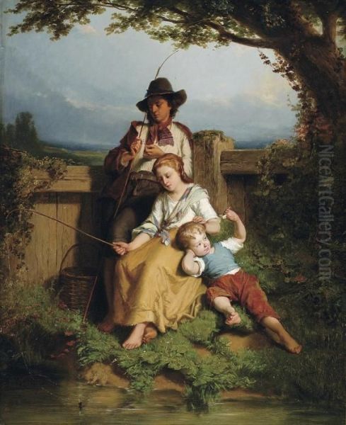 Verpozen Oil Painting by Theodore Gerard