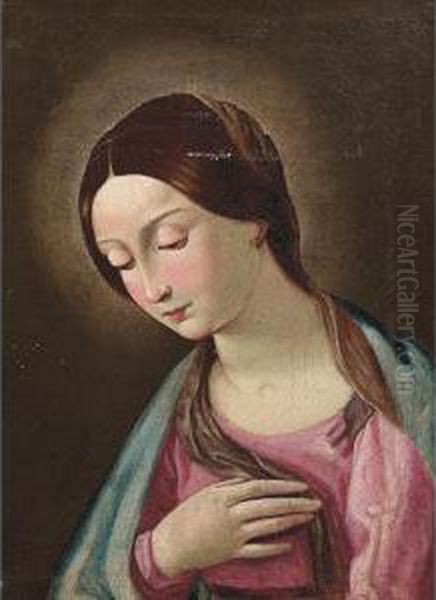 Vergine Maria Oil Painting by Francesco Giovanni Gessi