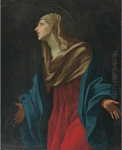 Vergine Maria Oil Painting by Francesco Giovanni Gessi