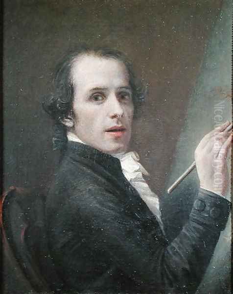 Self Portrait, 1790 Oil Painting by Antonio Canova