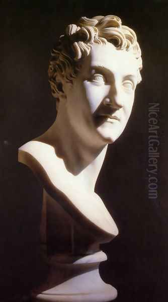 Portrait of Leopoldo Cicognara Oil Painting by Antonio Canova