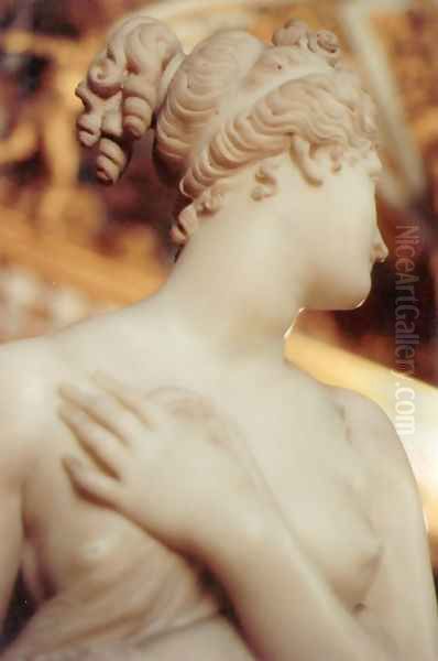 Venus Italica [detail: front] Oil Painting by Antonio Canova