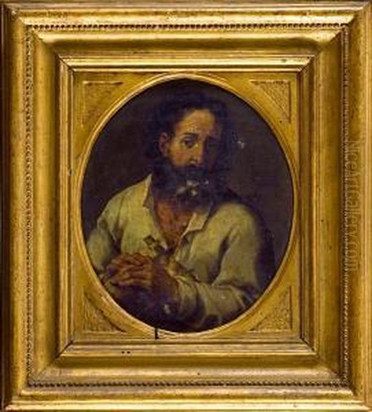 Ritratto Di Bartolomeo Carosi Oil Painting by Pier Leone Ghezzi