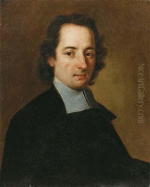 Ritratto Di Giovane Prelato Oil Painting by Vittore Ghislandi