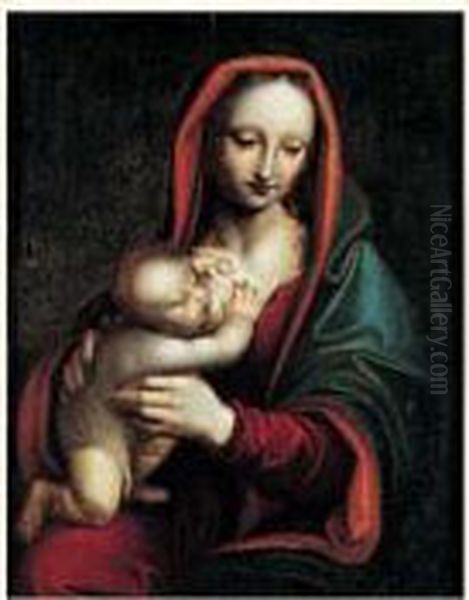 La Vierge A L'enfant Oil Painting by Giampietrino