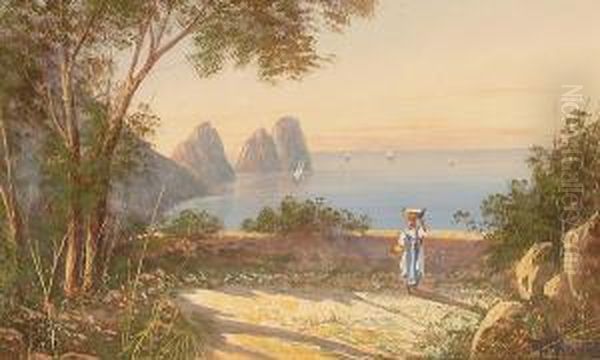 Capri. Oil Painting by Gianni