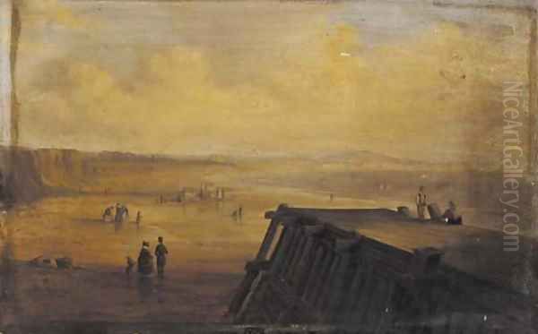 Bridlington-on-Sea Oil Painting by James Wilson Carmichael