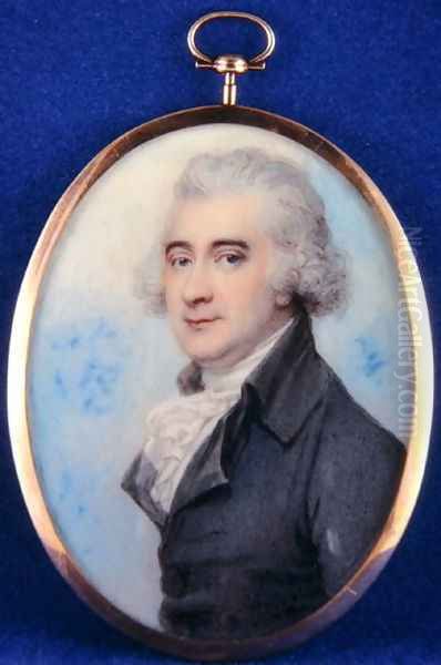 Portrait of James Hope (1741-1816) 3rd Earl of Hopetoun, 1789 Oil Painting by Richard Cosway