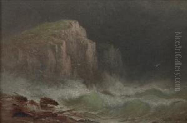 Grand Manan Coast Oil Painting by Charles Henry Gifford