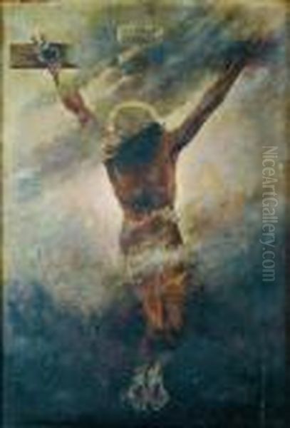 Cristo Oil Painting by Ludovic Gignoux