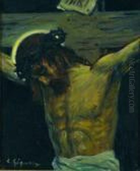 Cristo Oil Painting by Ludovic Gignoux