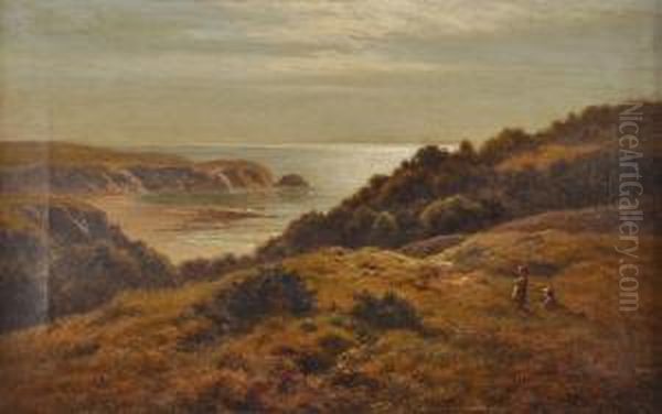 Near Landersfoot Oil Painting by Arthur Gilbert