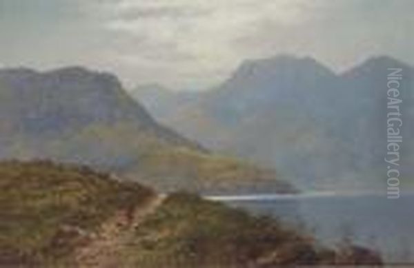 The Road Up Snowdon Oil Painting by Arthur Gilbert