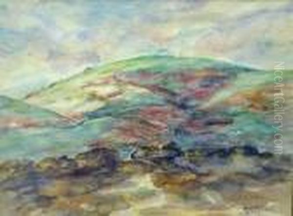 Hills Oil Painting by Selden Connor Gile