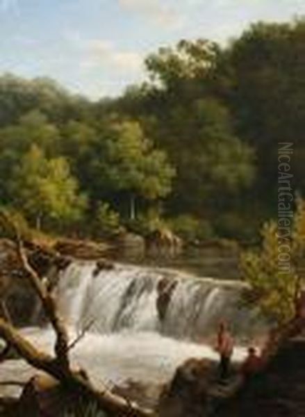 The Garway River, Killarney Oil Painting by Edmund Gill