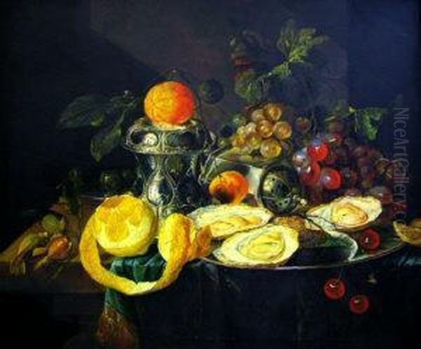 Still-life Oil Painting by Jan Pauwel Gillemans The Elder