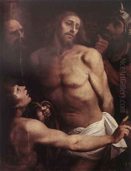 The Mocking of Christ c. 1598 Oil Painting by Giuseppe Cesari