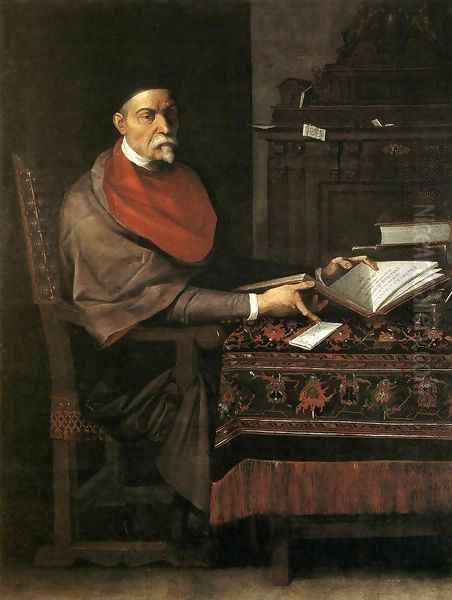 Portrait of Prospero Farinaccio Oil Painting by Giuseppe Cesari