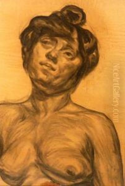 Desnudo Femenino Oil Painting by Francisco Arasa