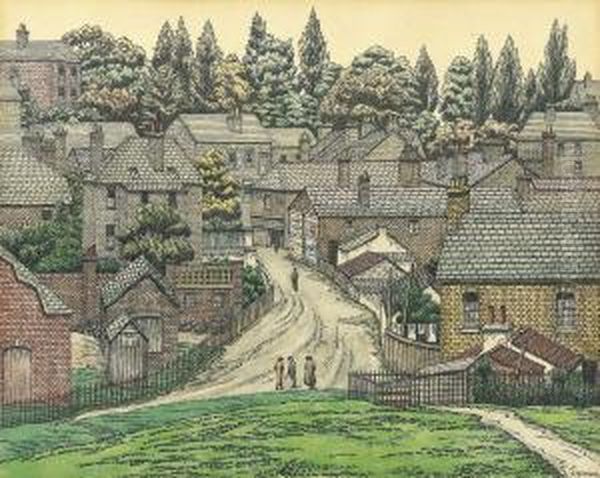 Suburb Of Harrow On The Hill by Charles Ginner