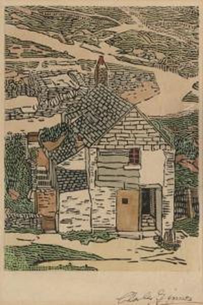 Cottage by Charles Ginner