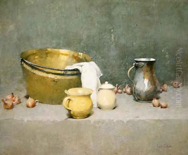 Still Life Oil Painting by Emil Carlsen