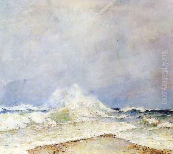 Meeting of the Two Seas Oil Painting by Emil Carlsen