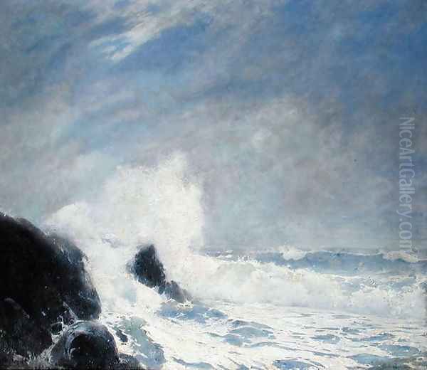 The Surf, 1907 Oil Painting by Emil Carlsen