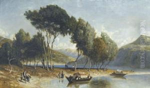 Zugeschrieben Oil Painting by Karl Girardet