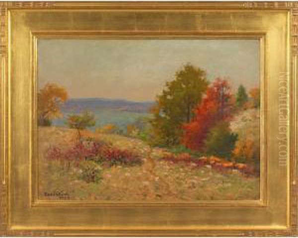 Among The Hills At Metamora, Indiana Oil Painting by Frank J. Girardin