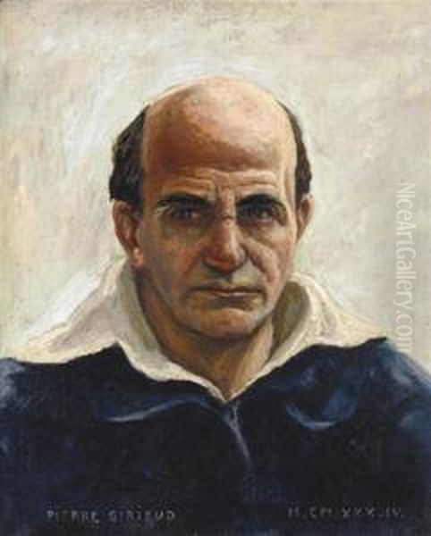 Autoportrait Oil Painting by Pierre Paul Girieud