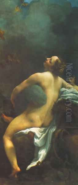 Jupiter and Io (Giove e Io) Oil Painting by Antonio Allegri da Correggio