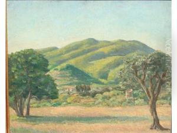 Lourmarin Oil Painting by Pierre Paul Girieud