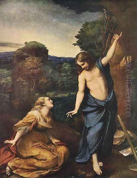 Noli Me Tangere, c.1534 Oil Painting by Antonio Allegri da Correggio