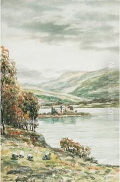 In Argyleshire Oil Painting by John Hamilton Glass